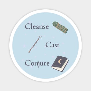 Cleanse Cast Conjure Magnet